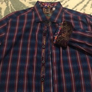 ROBERT GRAHAM BUTTON SHIRT